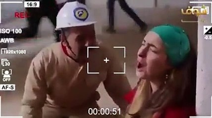 Download Video: مسلسل يسخر من ضحايا الكيماوي ويتهم الخوذ البيضاء بـ 