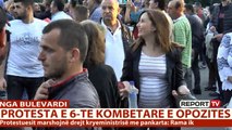 Jorida Tabaku shtatzënë në protestë: Nuk do ketë asnjë skenar dhune, s'kam pse të jem e rrezikuar