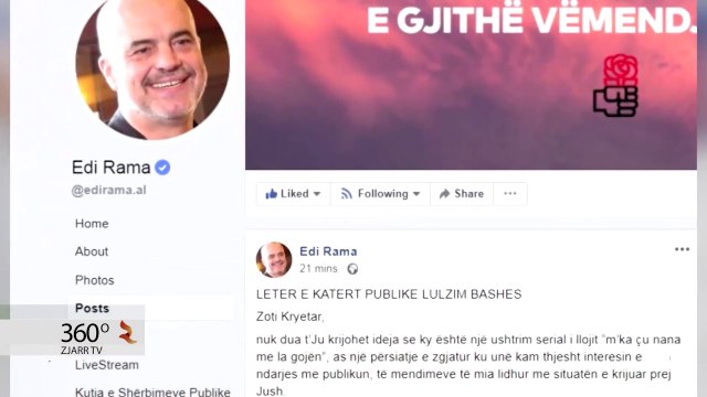 LETRA E IV T RAMA BASHËS KUSHTET DHE FRIKA DO TË NXJERRIN SI DËSHTAK NGA POLITIKA