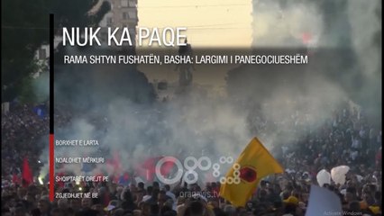 RTV Ora  - Edicioni i lajmeve i orës 20:00 - 26 maj 2016
