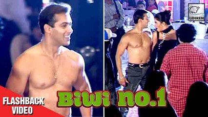20 Years Of Biwi No 1: When Salman Khan Was Seen Roaming Shirtless On the Sets
