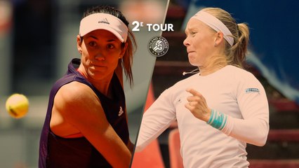 Roland-Garros 2019 : Le résumé de Garbiñe Muguruza - Johanna Larsson