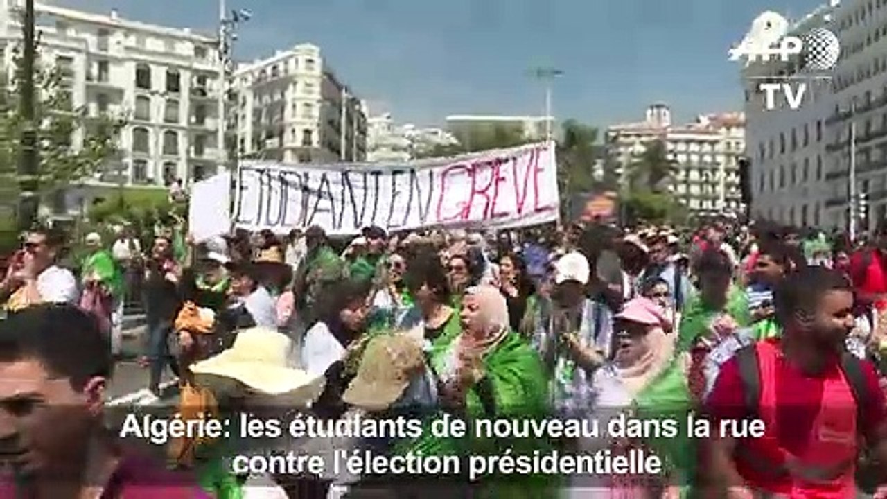 Algérie: nouvelle manifestation d'étudiants con...