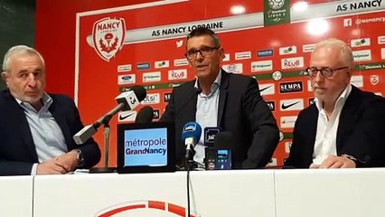 Jean-Louis Garcia s'exprime sur le futur staff de l'AS Nancy Lorraine