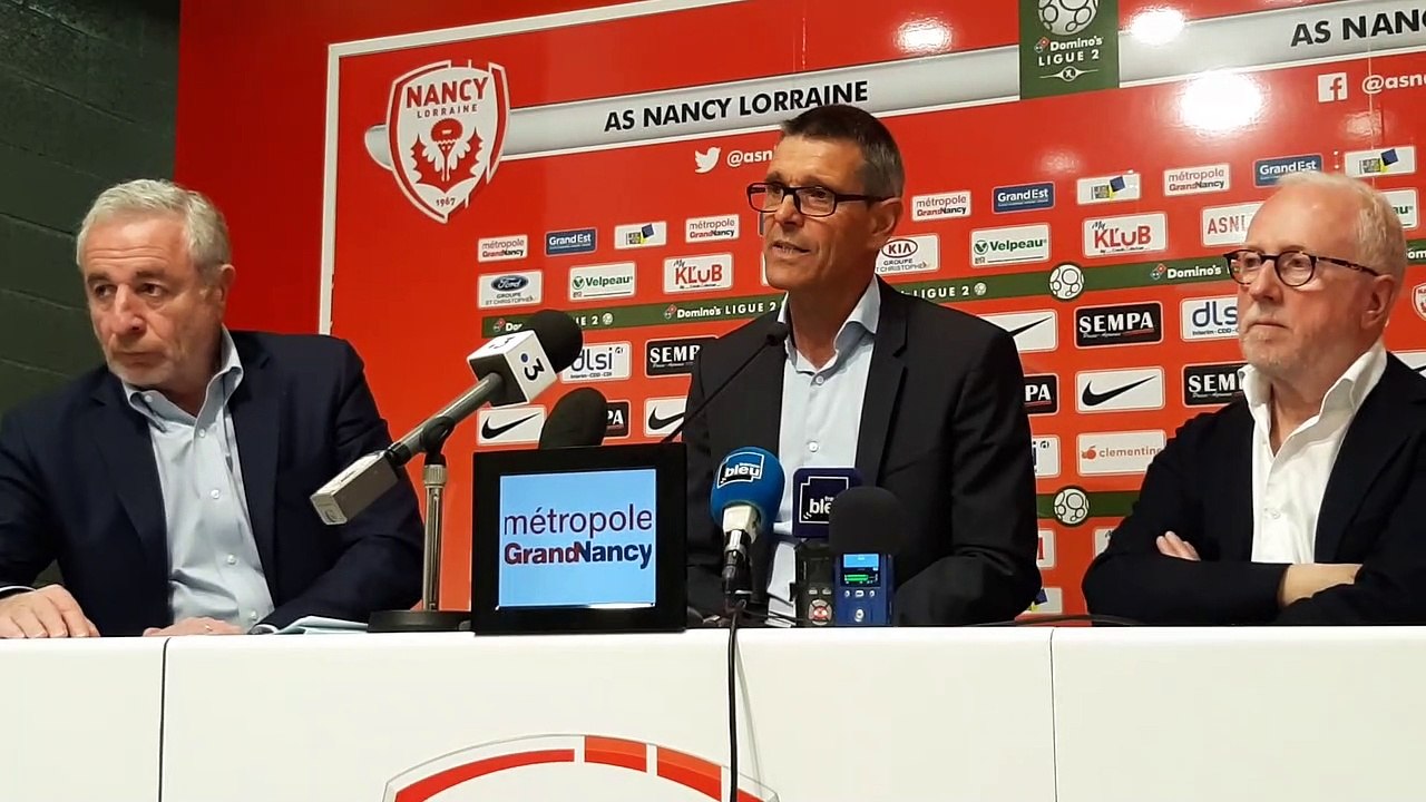 La post-formation, un axe de travail pour Jean-Louis Garcia,  le nouveau coach de l'AS Nancy Lorraine