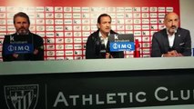 Presentación de Etxeberría como Nuevo Entrenador del Bilbao Athletic