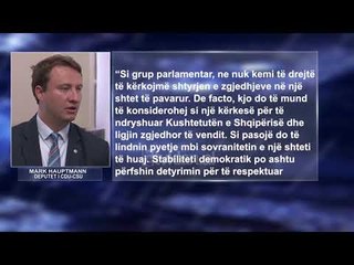 Hauptmann kunder shtyrjes se zgjedhjeve