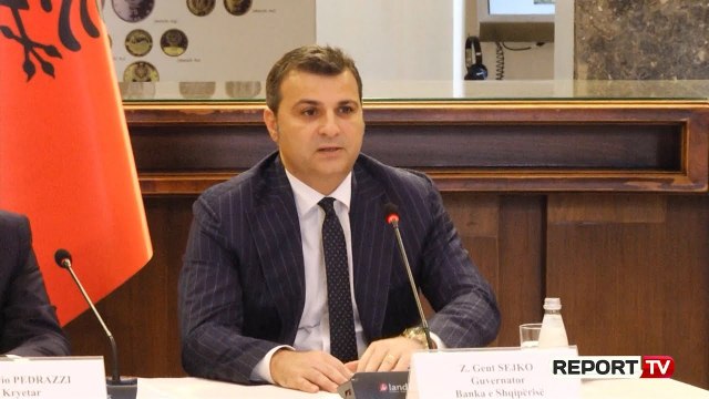 Report TV - Guvernatori Sejko: Banka e Shqipërisë ka shumë sfida, do t'i kthejmë në mundësi