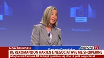 Mogherini: Kosova dhe Serbia duhet të ulen në tryezën e dialogut, taksa 100% nuk e favorizon