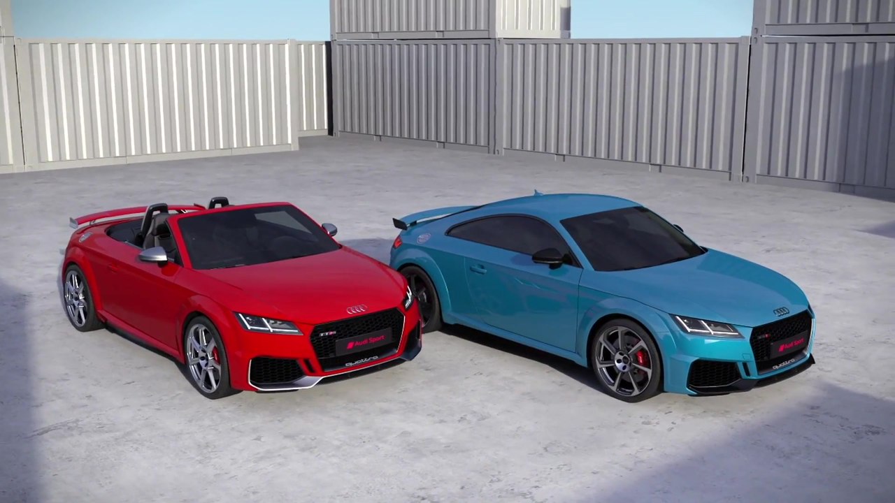 The new Audi TT RS Coupe Roadster Driving Video
