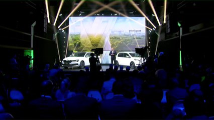 World premiere Skoda SUPERB iV and CITIGOe iV