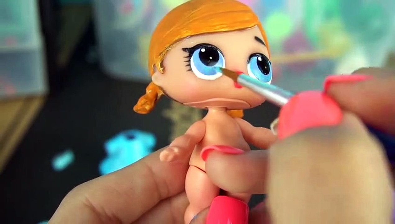 DIY LOL Surprise Dolls Custom Frozen Elsa & Anna Toddlers | Lil Outrageous Littles - Titi Dolls