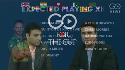 ICC CWC19: England vs South Africa (Preview)