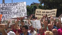 Miles de agricultores protestan en Jaén ante la 