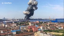 Factory in China explodes due to a gas leak killing 1 and injuring 9
