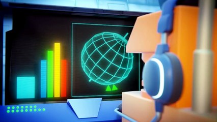 Dessins animés camions pour enfants - Le patinage sur glace - Truck Games