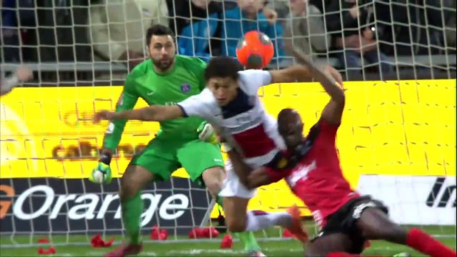 J22 EA Guingamp - PSG (1-1) - 25 01 14 - (EA Guingamp - Paris Saint-Germain) - Résumé