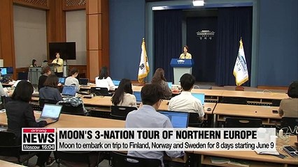 Download Video: Moon to embark on trip to Finland, Norway and Sweden for 8 days starting June 9th