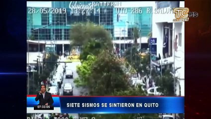 Instituto Geofísico informa sobre el "enjambre de sismos" ocurrido en Quito