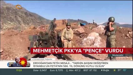Terör örgütü PKK'ya Pençe harekatı
