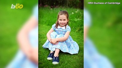 Princess Charlotte Heads to School with Her Brother