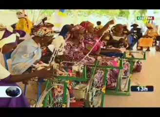 ORTM/Inaugure du centre de transformation artisanale du coton sise au village artisanal de Ségou