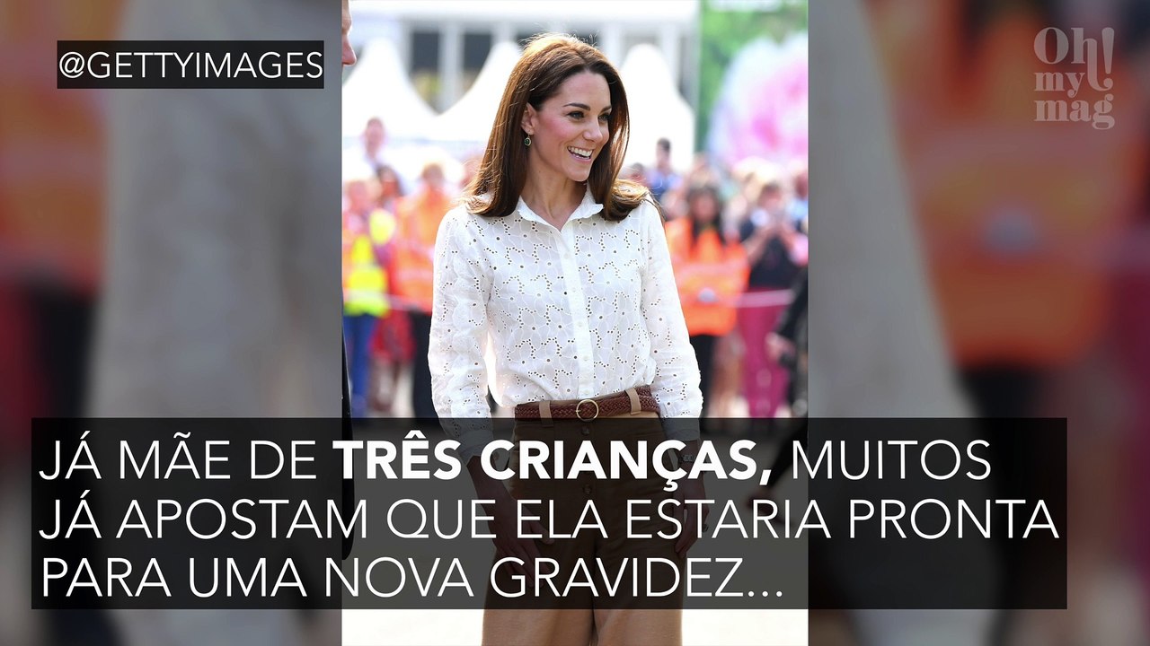 Kate Middleton grávida de seu quarto filho? Ela conta tudo! (Vídeo)