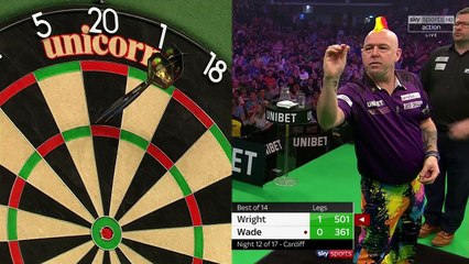 Wright vs Wade Week 12 Premier League Darts 2019