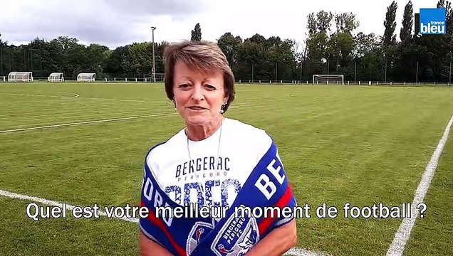 Sylvie Merlosn, supportrice du Bergerac Périgord FC