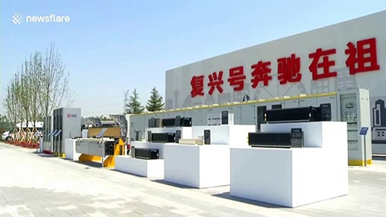 China unveils impressive 373mph maglev bullet train prototype