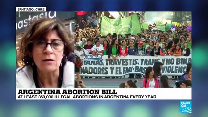 Argentina abortion bill: "As a society, we are mature enough to bring the issue up this time"