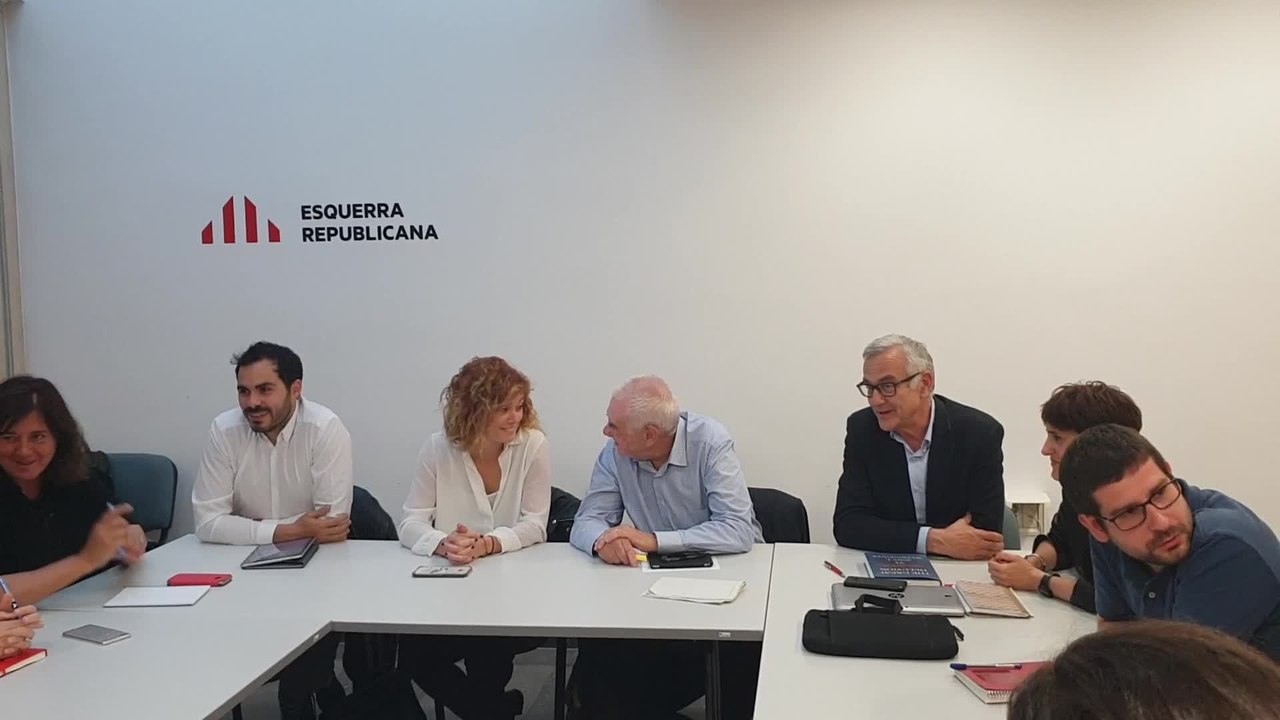 Maragall se reúne con los miembros de su lista