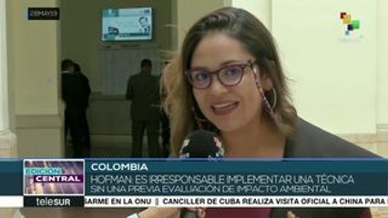 Colombia: sectores sociales exponen los riesgos del fracking