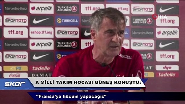 Şenol Güneş: 'Son Dünya Kupası'nda birinci olan bir takımla oynayacağız'