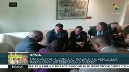 ONU reconoce a Venezuela como país líder en el derecho a la vivienda