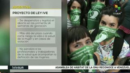 Argentina: presentan nuevamente proyecto de ley sobre el aborto
