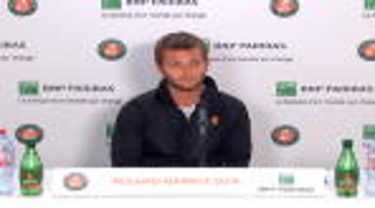 Roland-Garros - Moutet : "Aller le plus loin possible"