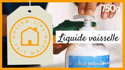 Recette du liquide vaisselle fait-maison - 750g