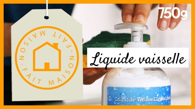 Recette du liquide vaisselle fait-maison - 750g