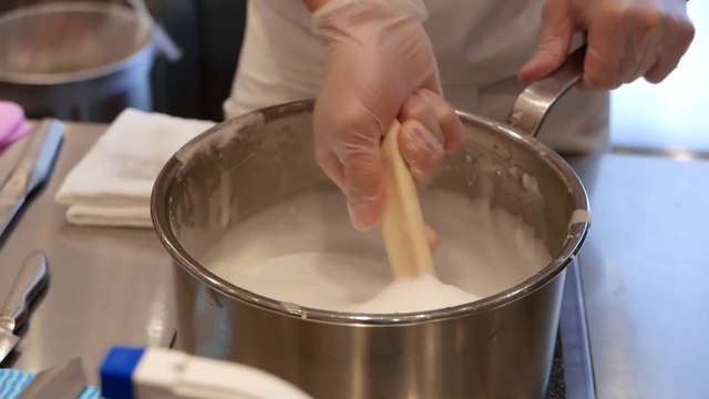 Street Food Market | Japanese Street Food - IMAGAWAYAKI CAKE Stuffed Pancakes Tokyo Japan