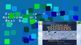 Full version  Clinical Autonomic Disorders  Best Sellers Rank : #3