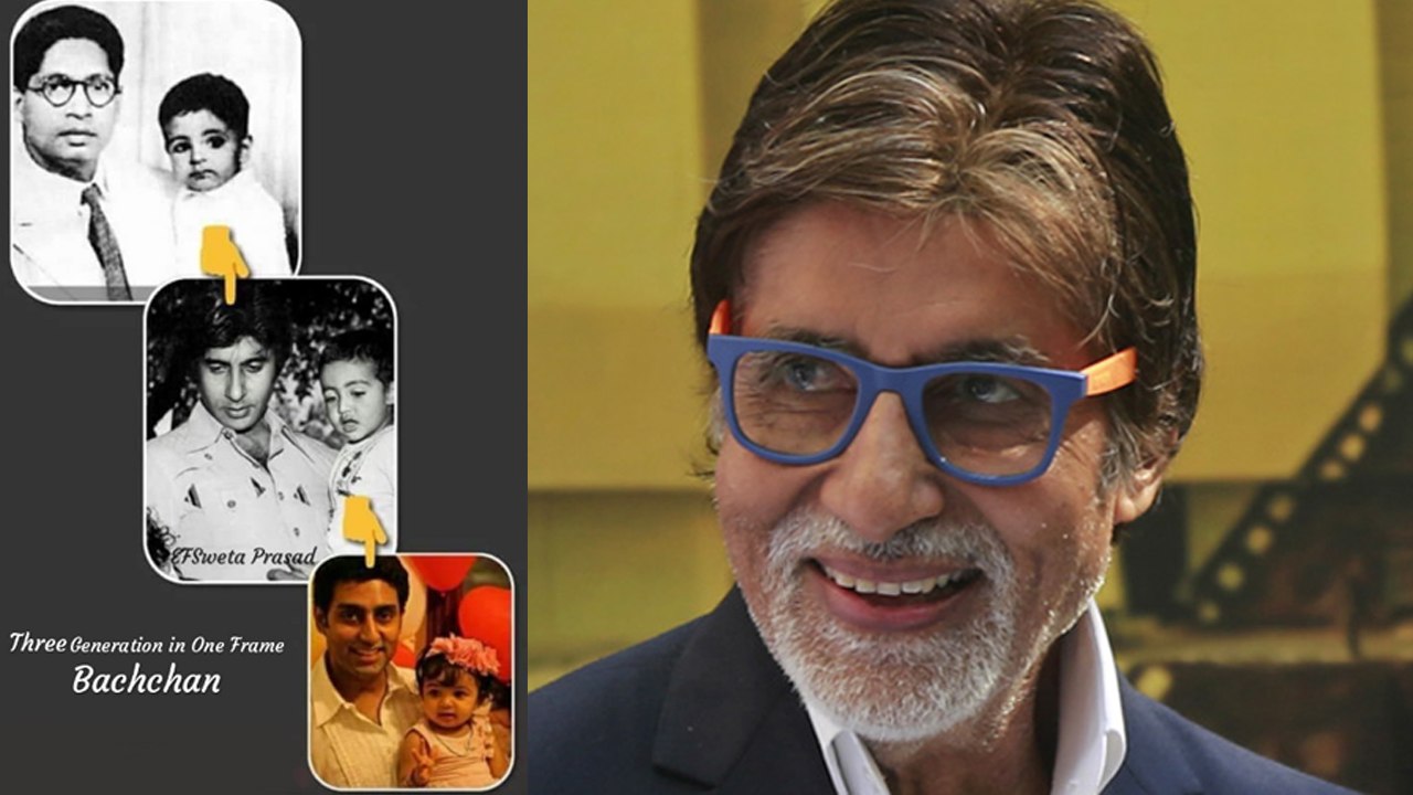 Amitabh Bachchan's family tree photo goes VIRAL | FilmiBeat