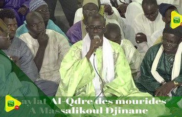 Laylatul Qadr mouride 2019 : Prestation de Serigne Khadim Kébé à Massalikoul Djinane