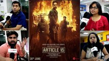 Article 15 Trailer Reaction: Ayushmann Khurrana | Anubhav Sinha | FilmiBeat