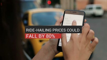 Ride-Hailing Prices Could Fall by 80%