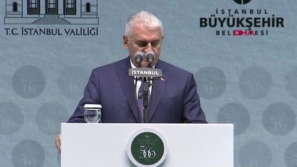 BİNALİ YILDIRIM İSTANBUL FETİH KUTLAMALARI PROGRAMINDA KONUŞTU