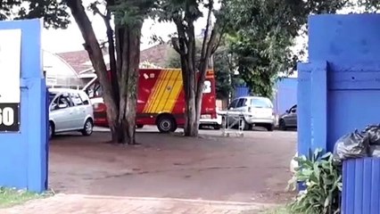 Download Video: Após sofrer queda, menino de 13 anos quebra o punho em colégio