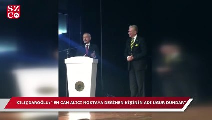 Kılıçdaroğlu'ndan Uğur Dündar'a övgü