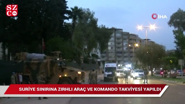 Suriye sınırına komando takviyesi