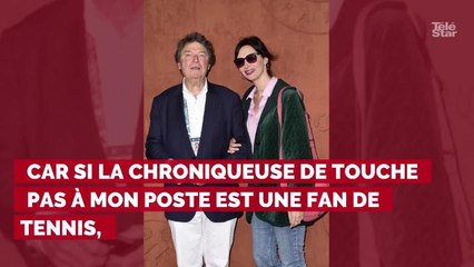 PHOTOS. Roland-Garros 2019 : Géraldine Maillet très complice avec son compagnon Daniel Riolo dans les tribunes